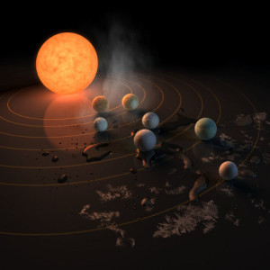agua en TRAPPIST-1