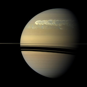 Tormenta en Saturno