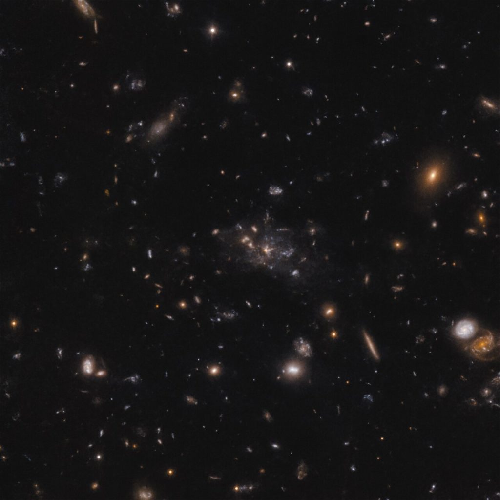 el protocúmulo galáctico de la Telaraña